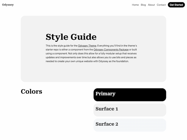 Style Guide